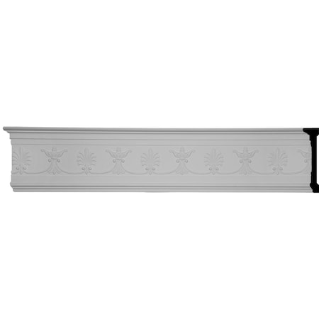 Ekena Millwork SAMPLE - 7 1/2"H x 1 3/4"P x 12"L 96" Emeryville Chair Rail SAMPLE-CHA07X01ER